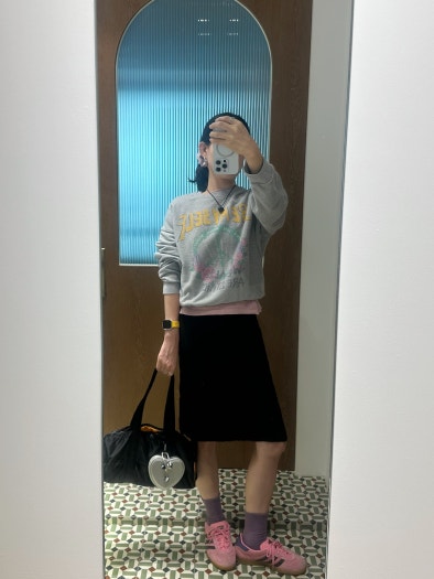 아디다스 레트로 저먼 트레이닝 IE7002 아디다스 가젤 인도어 '블리스 핑크 퍼플' photo review