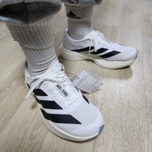 아디다스 아디제로 EVO SL 로드 런닝화 photo review