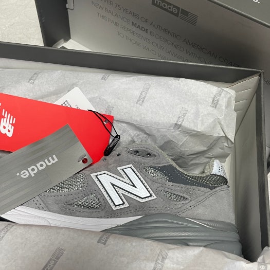 뉴발란스 990 V3 그레이 블랙 M990GY3 photo review