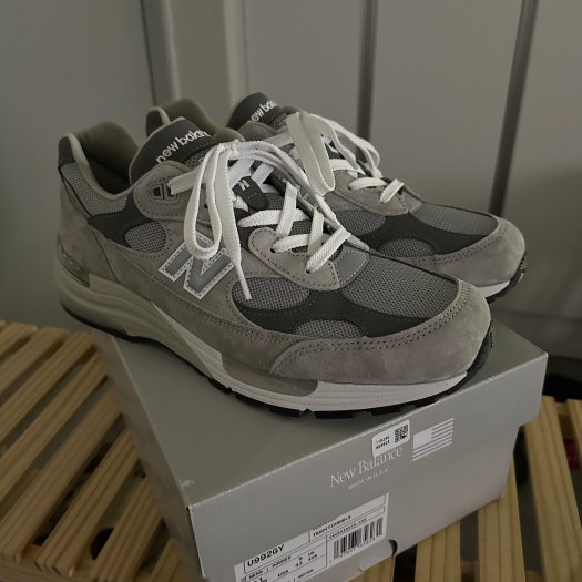 뉴발란스 993 키스그레이 (표준폭) 런닝화 MR993GL photo review