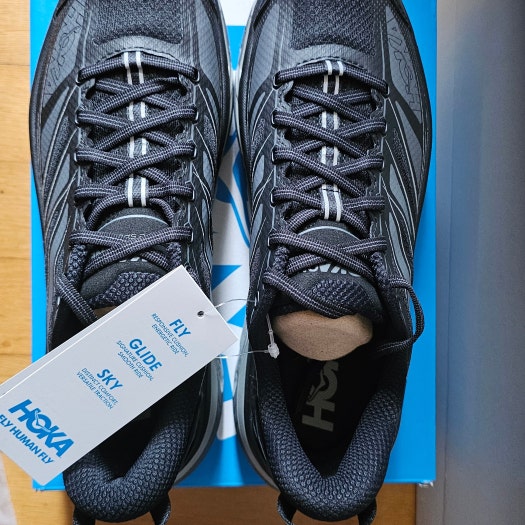 호카 오네오네 Mafate Speed 2 로우탑 캐주얼 러닝 신발 남성 블랙 photo review