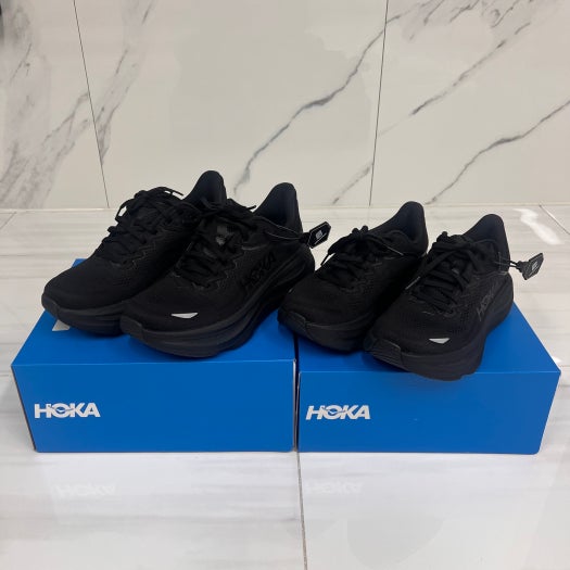 호카 오네오네 CLIFTON 10 미끄럼 방지+내마모성 로우탑 캐주얼 러닝 신발 남성 블랙 photo review