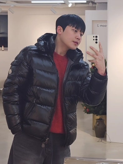 몽클레르 Maya 컬렉션 남성 다운 재킷 photo review