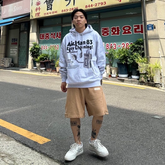 BATHING APE 로우 상의 1H73-191-921 A Bathing Ape 베이프 스테이 로우 화이트 그레이 photo review