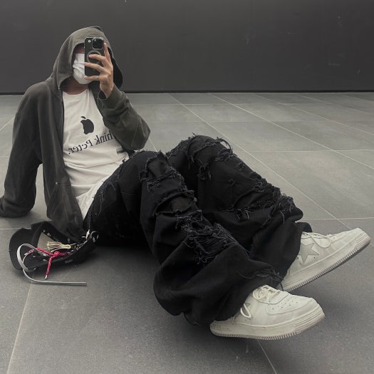BATHING APE 로우 상의 1H73-191-921 A Bathing Ape 베이프 스테이 로우 화이트 그레이 photo review