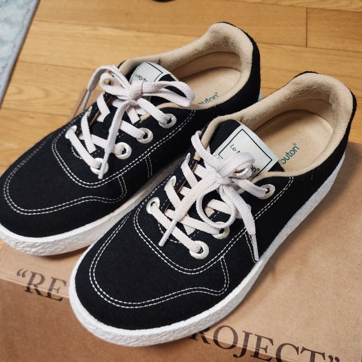 BATHING APE 로우 탑 7123-191-901 A Bathing Ape 베이프 스테 로우 블랙 & 레드 공동 브랜드 photo review
