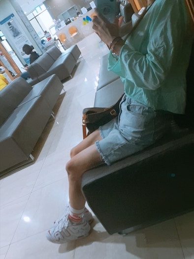 나이키 에어  모어 업템포 바시티 레드 2021 921948-102 photo review