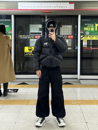 메종 미하라 야스히로 블레이키 OG 솔 캔버스 로우탑 스니커즈 블랙 화이트 A08FW735-BLACK photo review