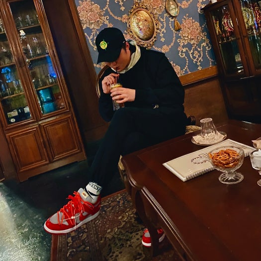 나이키 x 오프화이트 덩크 로우 photo review