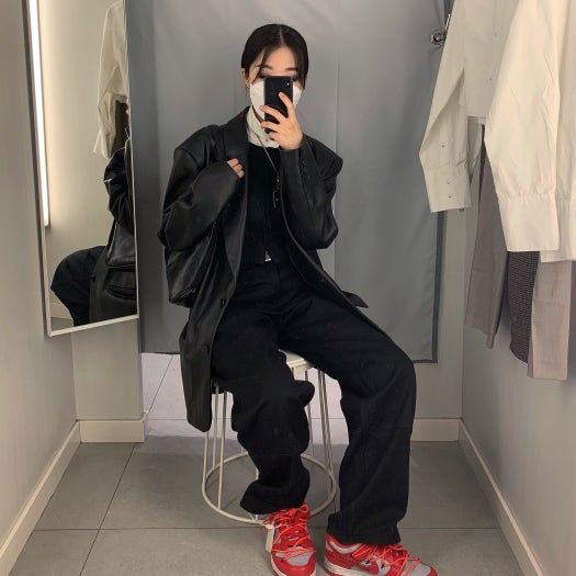 나이키 x 오프화이트 덩크 로우 photo review