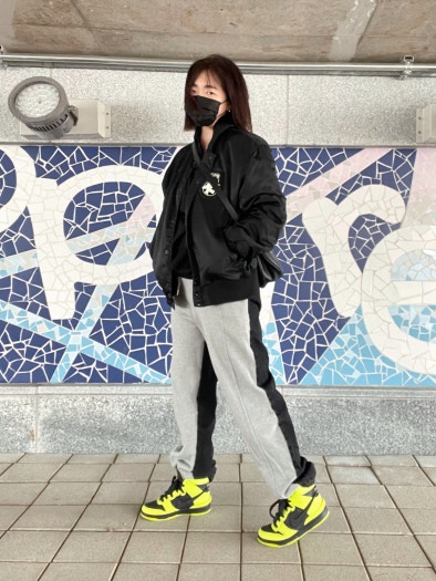 나이키 x 앰부쉬 덩크 하이 photo review