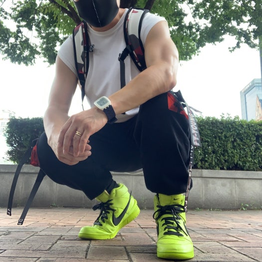 나이키 x 앰부쉬 덩크 하이 photo review
