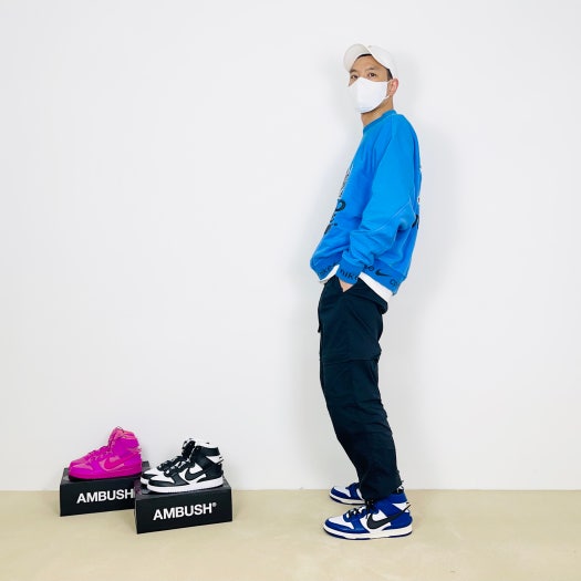 나이키 x 앰부쉬 덩크 하이 photo review