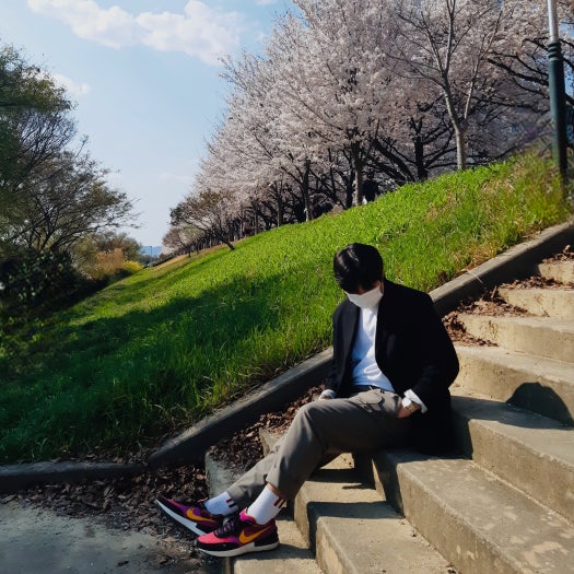 나이키 와플 원 액티브 푸시아 photo review