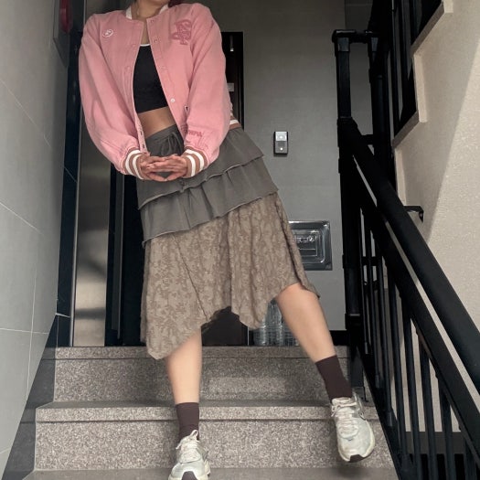 나이키 V2K 런 라이트 오어우드 브라운 카키 photo review