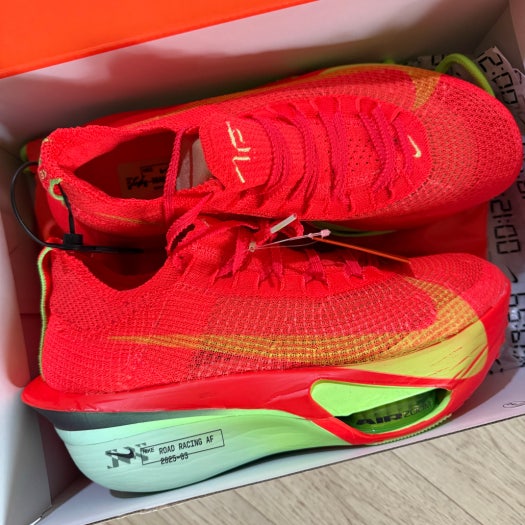 나이키 알파 시리즈 마라톤 3 FD8311-600 에어 줌 알파플라이 넥스트% 3 '브라이트 크림슨 라임 블라스트' photo review