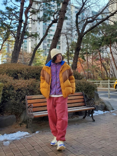 나이키 P-6000 코코넛 밀크 미디엄 블루 FJ5443-113 photo review