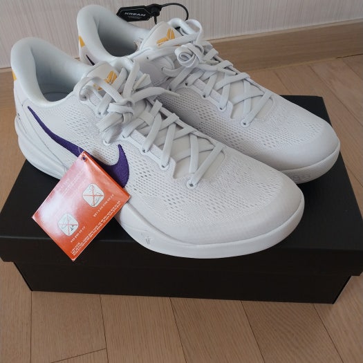 HF9550-100 나이키 코비 8 프로트로 '레이커스 홈' photo review