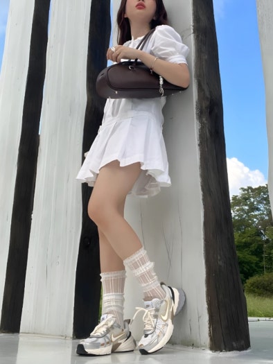나이키 V2K 런 화이트 카키 photo review