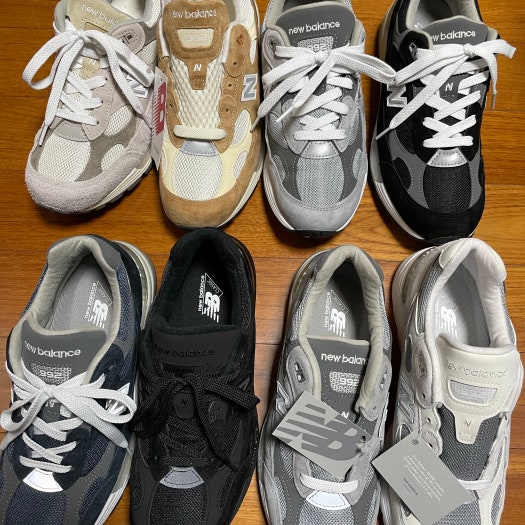 뉴발란스 993 키스그레이 (표준폭) 런닝화 MR993GL photo review
