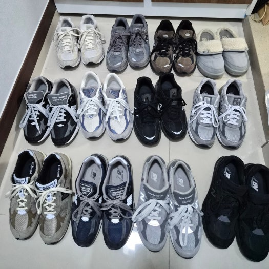 뉴발란스 993 키스그레이 (표준폭) 런닝화 MR993GL photo review