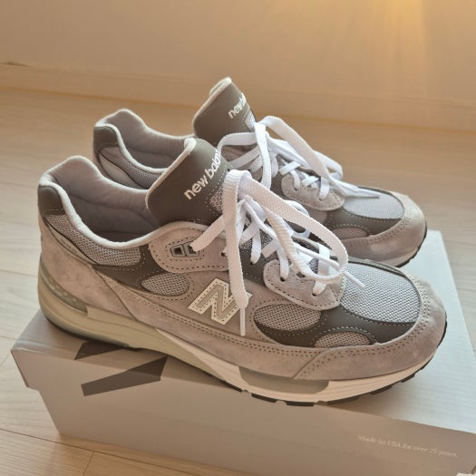 뉴발란스 993 키스그레이 (표준폭) 런닝화 MR993GL photo review