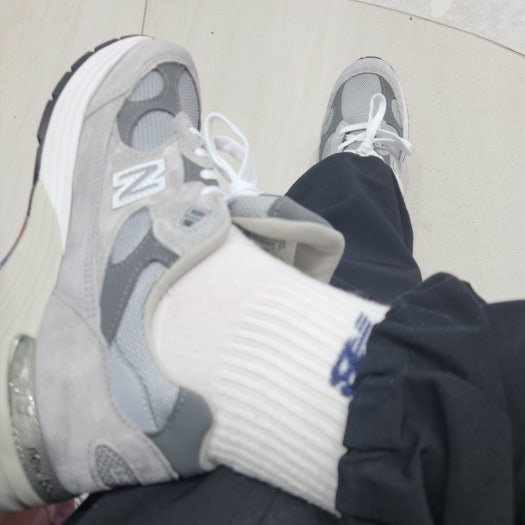 뉴발란스 993 키스그레이 (표준폭) 런닝화 MR993GL photo review