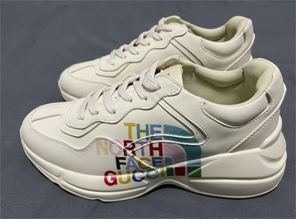 노스페이스 x 구찌 라이톤 '화이트 레더' 685639 DRW00 9522 photo review