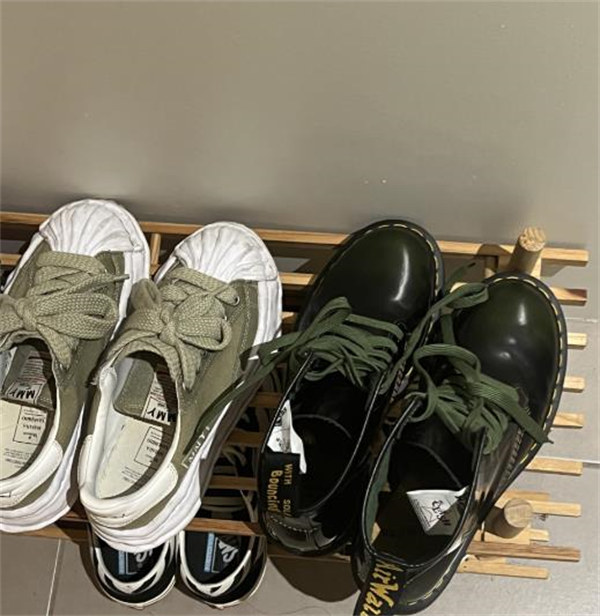 미하라 야스히로 화이트 앤 페일 A08FW731-GREEN photo review