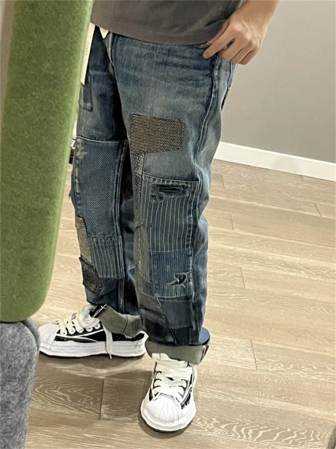 메종 미하라 야스히로 블레이키 OG 솔 OH 캔버스 로우탑 스니커즈 블랙 A09FW717-BLACK photo review