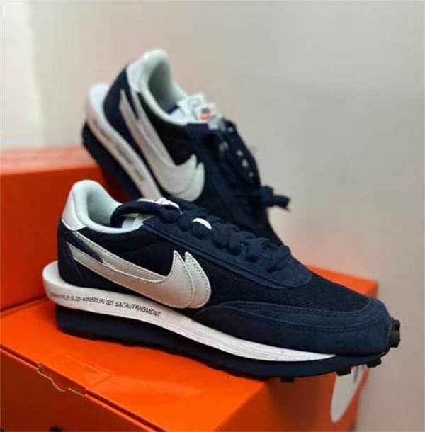 나이키 x 사카이 x 프라그먼트 LD와플 블랙큰드 블루 DH2684-400 photo review