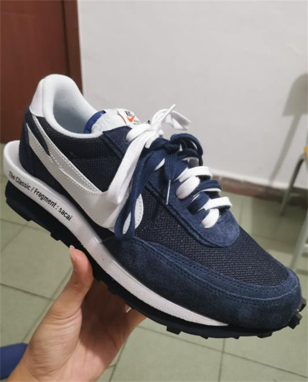 나이키 x 사카이 x 프라그먼트 LD와플 블랙큰드 블루 DH2684-400 photo review
