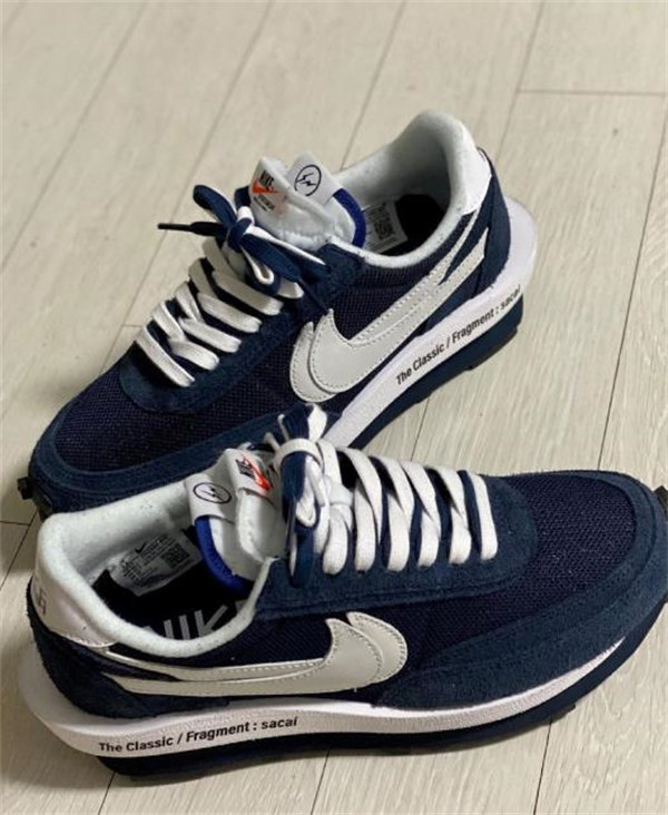 나이키 x 사카이 x 프라그먼트 LD와플 블랙큰드 블루 DH2684-400 photo review