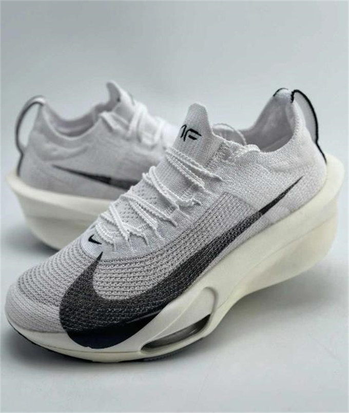 나이키 에어 Zoom Alphafly Next% 3 내마모성, 통기성이 좋은 로우탑  러닝 신발 화이트 블랙 FB8356-100 photo review
