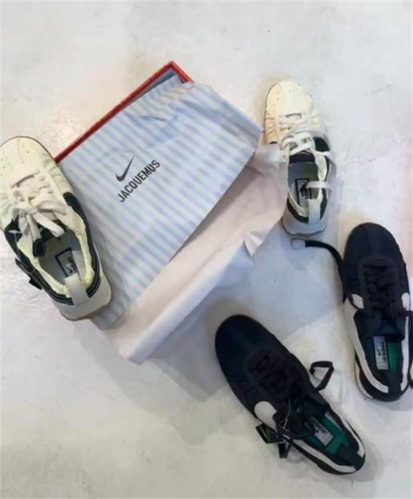 Nike Moon Shoe x Jacquemus 편안하고 활용도 높은 논슬립 · 내마모 로우탑 데일리 스니커즈 남녀공용 / 아이보리 컬러 H688-3 (HV8547-700) photo review