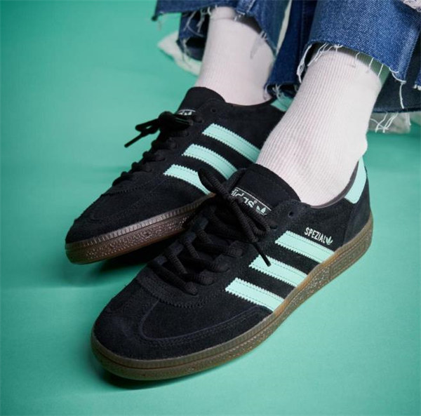 아디다스 스페지알 핸드볼 코어 블랙 클리어 민트 IH7491 photo review