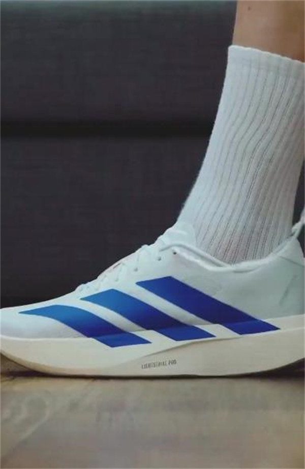 아디다스 아디제로 Evo Sl 클라우드 화이트 로얄 블루 JS4494 photo review
