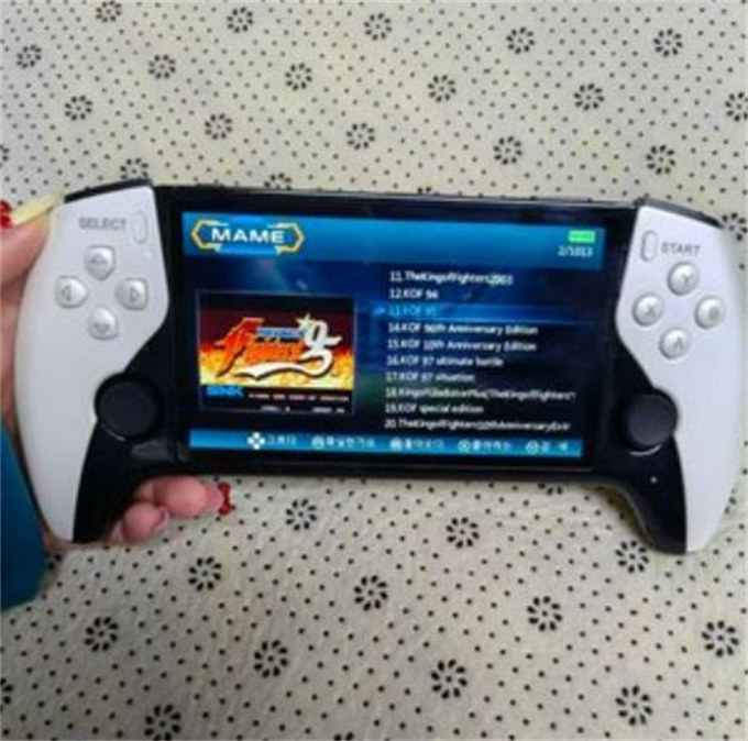 SF3500 레트로 휴대용 게임기 5인치 IPS 대화면 20000개 이상 게임 TV 연결 지원 photo review