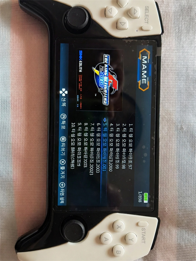 SF3500 레트로 휴대용 게임기 5인치 IPS 대화면 20000개 이상 게임 TV 연결 지원 photo review
