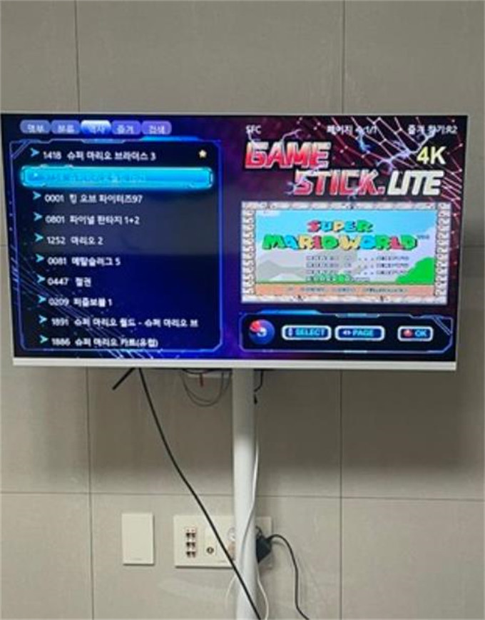 무선 오락실 게임기 20000종 HDMI 레트로 게임기 가정용 고전 게임기 64G 한국어 지원 photo review