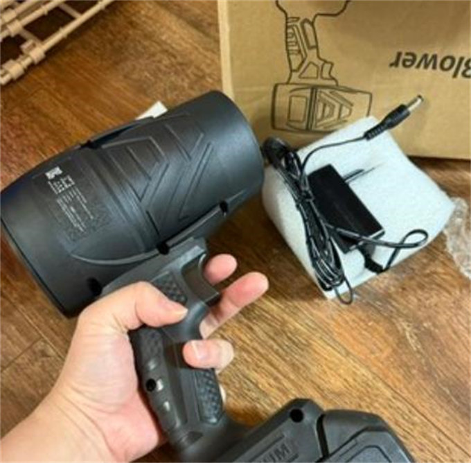 충전식 무선 미니 터보 송풍기 48V 고출력 40000RPM 대용량 배터리 강력 에어건 photo review